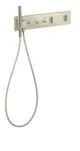 AXOR-HG-AXOR-ShowerComposition-Thermostatmodul-540-110-Unterputz-fuer-3-Verbraucher-Brushed-Nickel-12572820 gallery number 1
